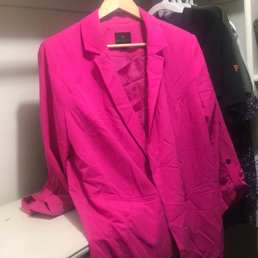 Magenta/fuschia/pink blazer